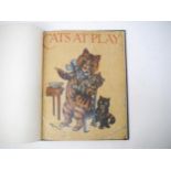 Louis Wain: 'Cats at Play', London, Blackie, [1917], 1st edition, 12 unnumbered pages of colour