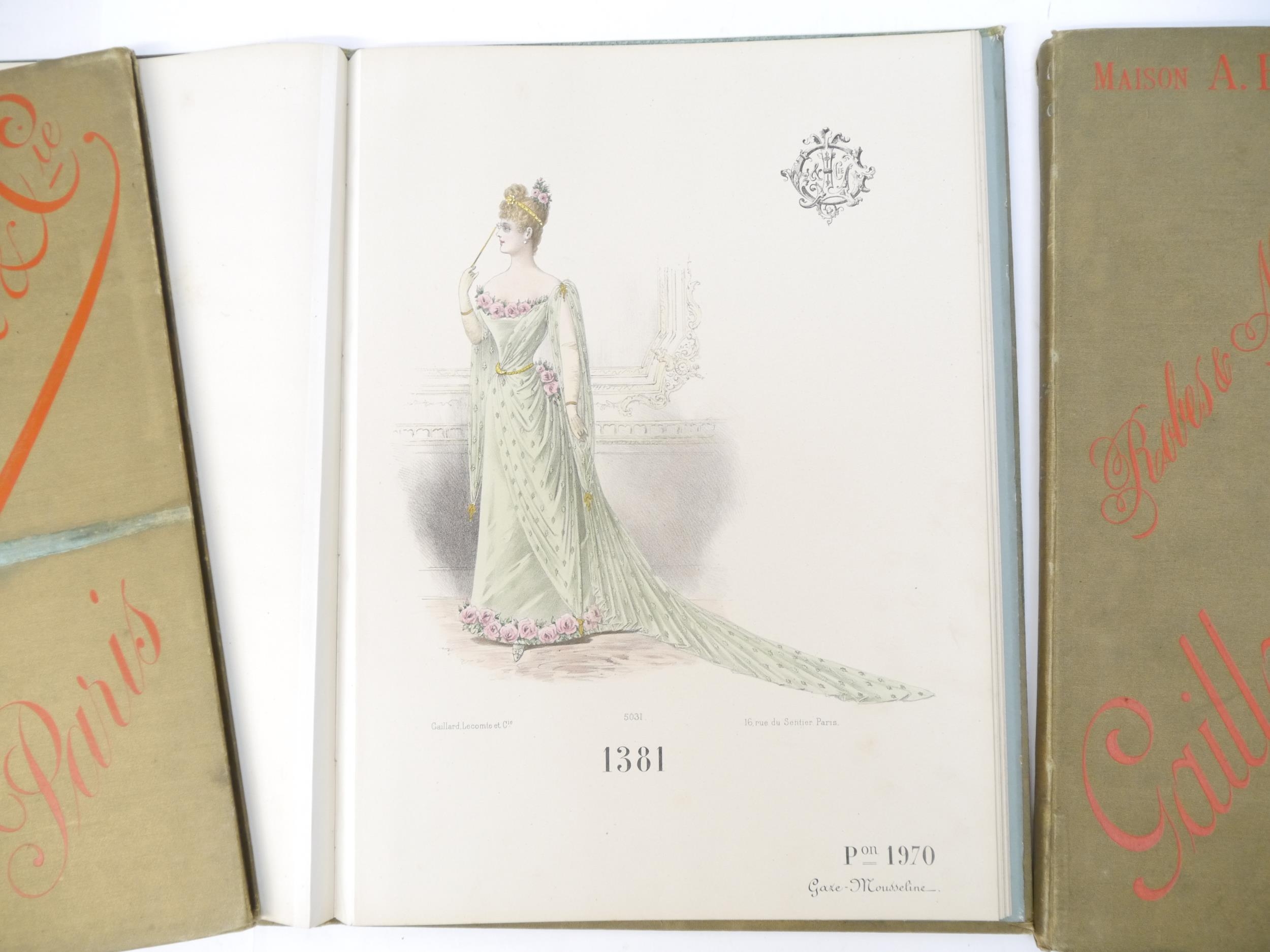 (Fashion Plates, Costume.) Four Trade Catalogues c.1880 for Maison A. Bulteau, Gaillard, Lecomte &