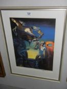 Salvador Dali (1904-1989) A signed limited edition offset lithograph 6/350 on thick quality wove