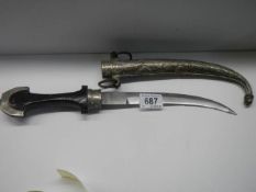 An old Turkish dagger.