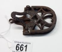 A rare 19th century cast iron Royal No.1 (1879) mouse trap.