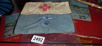 2 German replica armbands