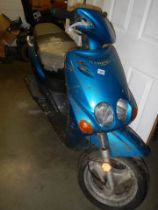 An old Ovetto motor scooter, COLLECT ONLY.