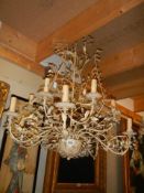 A large metal ceiling light, COLLECT ONLY.