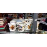 12 Aynsley Coronation mugs