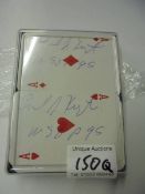 Two packs of Poker cards signed by World Champion 1995, Dan Harrington.