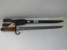 A Japanese 1897 type 30 bayonet/