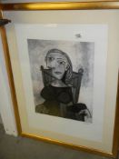 Pablo Picasso (1881-1973) A limited edition print 21/200 on Fabriano paper