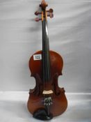 A 20th century Lark violin (no bow).