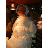 An Armand Marseille bisque headed baby doll. 351/6K