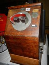 An old fairground 'What The Butler Saw' machine by Krafts Automatics Ltd., COLLECT ONLY.