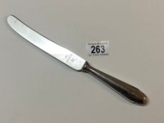 An Adolf Hitler knife, marked AH,WMF Nirosta, (approx 77g)