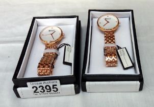 2 new boxed Barkers of Kensington Regatta watches