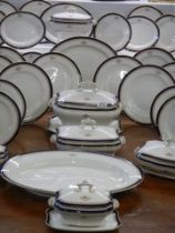 Lord Robert Baden Powell porcelain- Approximately 35 pieces of Royal Worcester porcelain dinner ware
