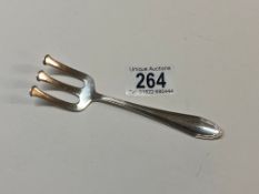 A silver Hitler Youth fork / trident, 800 silver,(approx 25g)