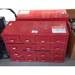2 metal case tool boxes with drawers COLLECT ONLY
