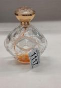 AA Lalique glass perfume bottle