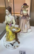 2 Francessca figurines