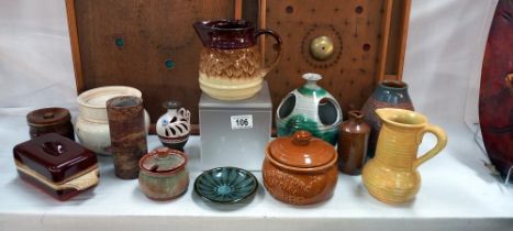 A quantity of pottery etc