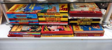 A good lot of children's annuals including Beano, Morecambe and Wise, Ronnie Barker etc