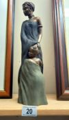 A soul journeys Mashava tribal figure 'a sisters care' Height 33cm