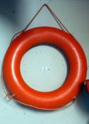 A vintage life buoy ring COLLECT ONLY