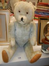 A large vintage Teddy bear.