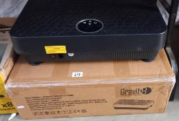 A boxed Grait8 exercise vibration plate COLLECT ONLY