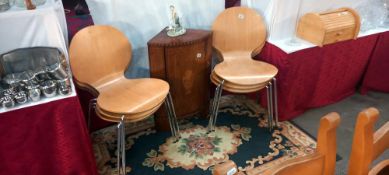 A set of six Danish style chairs, COLLECT ONLY