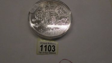 A 10 0z .999 silver 2020 Royal Arms coin.