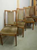 A set of four 'Nathan' chairs,. COLLECT ONLY.