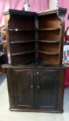 A large corner cupboard COLLECT ONLY