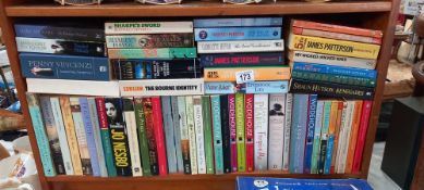 A quantity of paperback books, varied selection