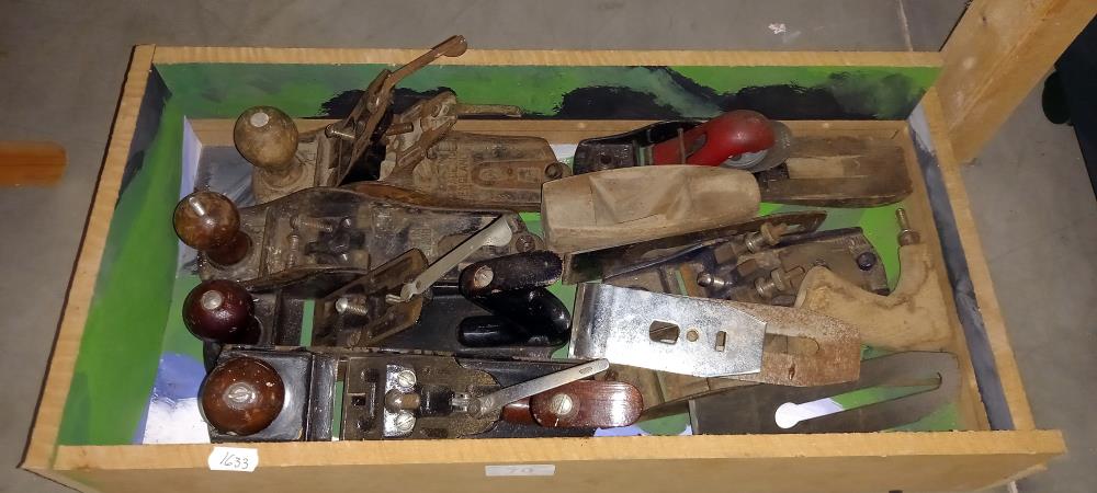 A good lot of wood working planes etc - Image 2 of 2