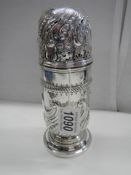 A silver sugar sifter, London 1903, 8.9 ounces, Josiah Williams & co., (George Maudsley Jackson &