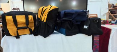 A good lot of holdalls and backpacks