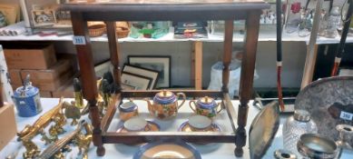 A 1930's oak tea table COLLECT ONLY