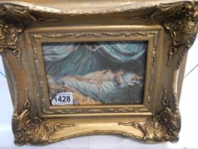 A gilt framed nude study, COLLECT ONLY.