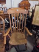 An oak Windsor chair, COLLECT ONLY.