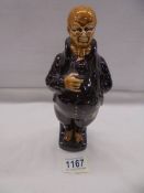A novelty decanter in the form of Mr Pickwick.