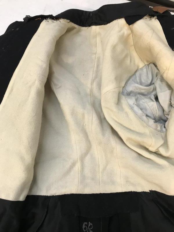 Two Vintage Coats. 1x Policemanâ€™s and 1x midwife. Age related damage and wear. - Image 6 of 11