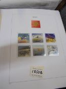 Five albums of mint Jersey stamps in Davo albums.