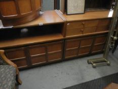 A 'Nathan' teak sideboard/unit. COLLECT ONLY.