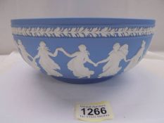 A Wedgwood Jasper ware bowl, 19 cm diameter.