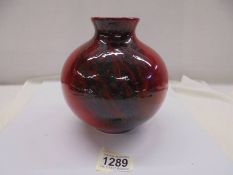 A Royal Doulton Archives Buslem art wares flambe' lantao vase in oriental sung, 90/350,