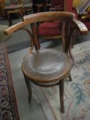 An old bentwood chair, COLLECT ONLY.