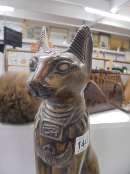 A figure of the Egyptian cat god, Bastet. - Image 2 of 2