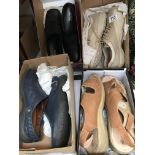 4 Pairs of shoes including size 5 and size 8