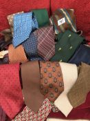 A quantity of 30 ties. Various colours and lengths