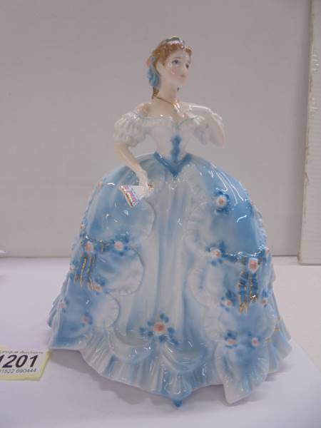 Two Royal Worcester limited edition figures - 'The First Quadrille' and 'A Royal Presentation'. - Image 4 of 5